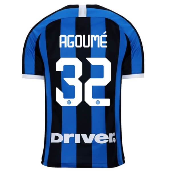 Camiseta Inter Milan NO.32 Agoumé 1ª 2019-2020 Azul